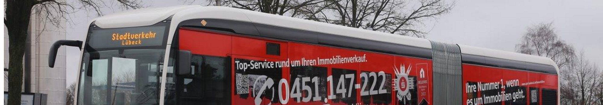 Lübeck setzt auf 55 E-Busse