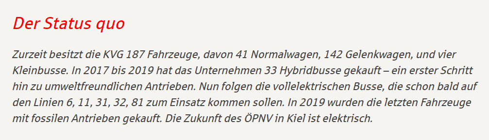 Der Status quo bei der KVG