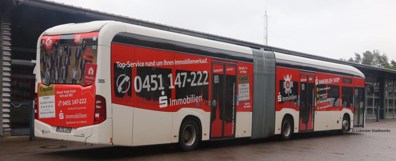 E-Bus der Lübecker Stadtwerke