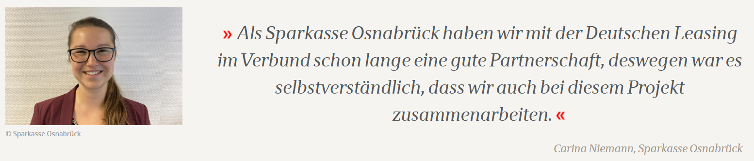 Carina Niemann, Sparkasse Osnabrück